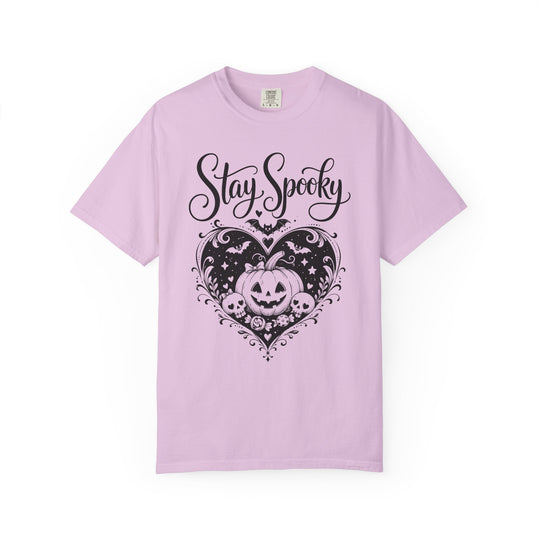 Stay Spooky Pumpkin Heart Womens WUNDERLAND Halloween Booteek Short Sleeve Tee