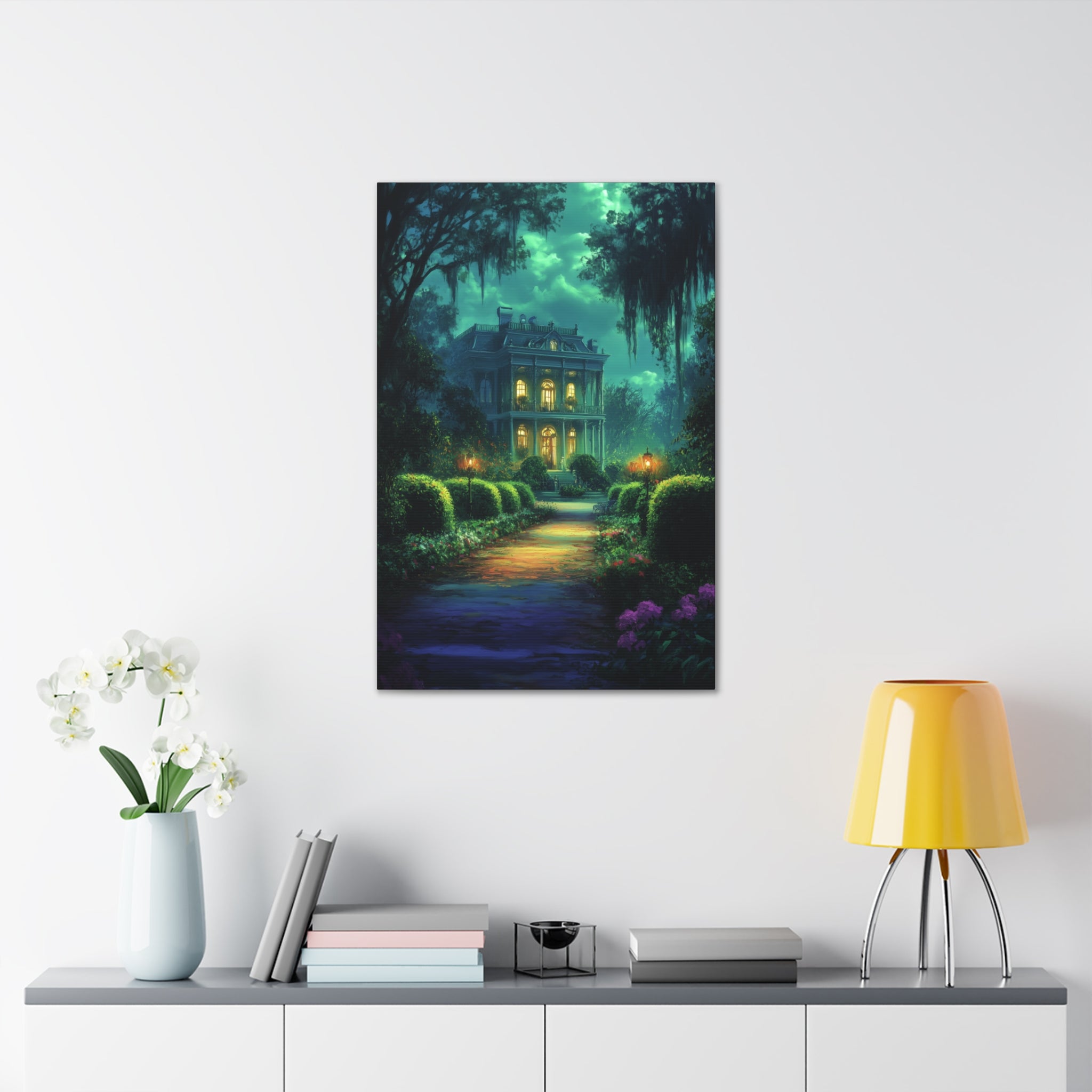 Night Garden Canvas Print