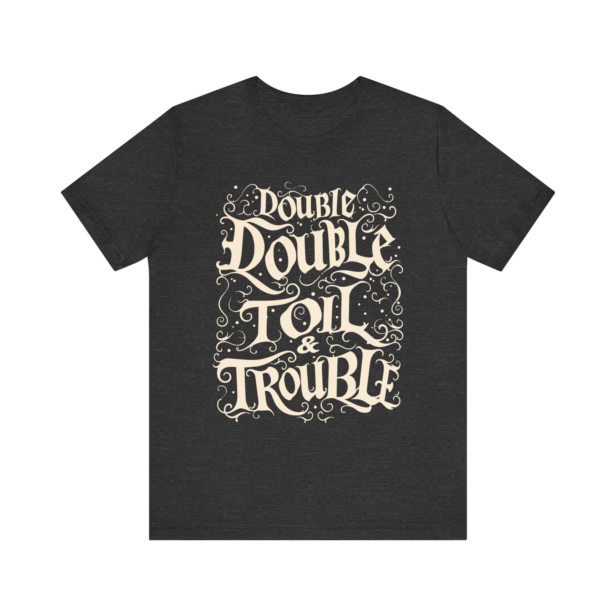 Double Toil & Trouble Womens Halloween Booteek Jersey Short Sleeve Tee