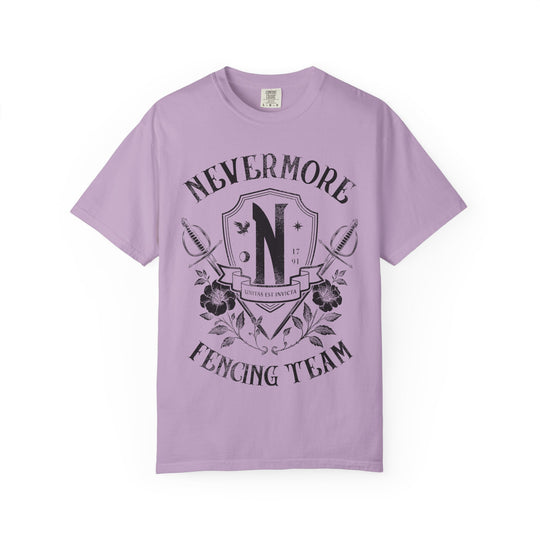 Nevermore Fencing Team Womens WUNDERLAND Backyard Dept Halloween Booteek Short Sleeve Tee