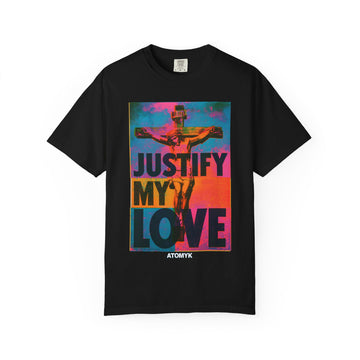 Justify My Love Mens Skate ATOMYK Short Sleeve Tee