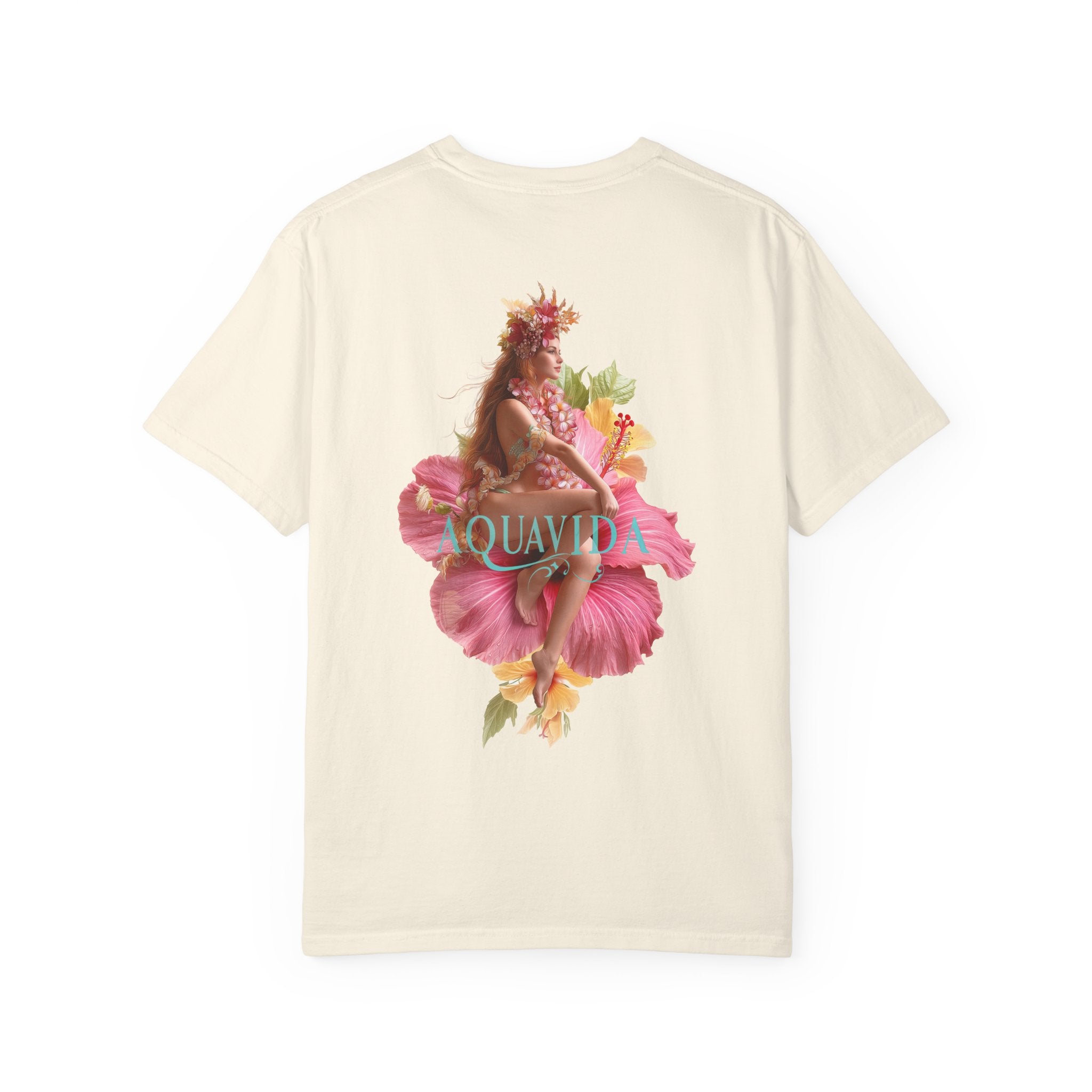 BEAUTY IN BLOOM Mens AQUA VIDA Short Sleeve Tee