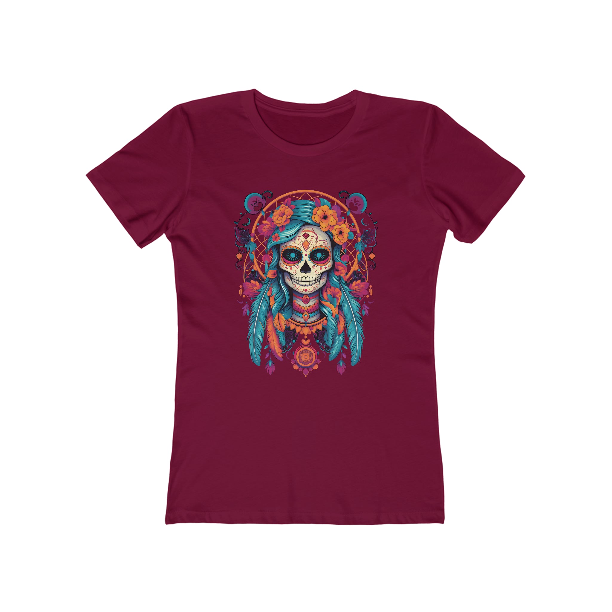 The Dreaming Skull  Womens Halloween Graphic Tee
