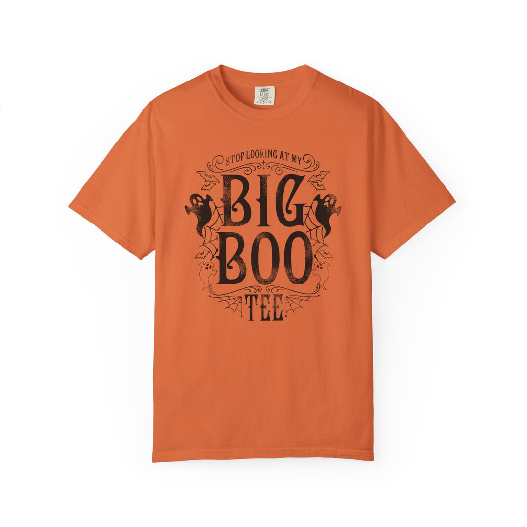 My Big Boo Tee Womens WUNDERLAND Backyard Dept Halloween Booteek Short Sleeve Tee