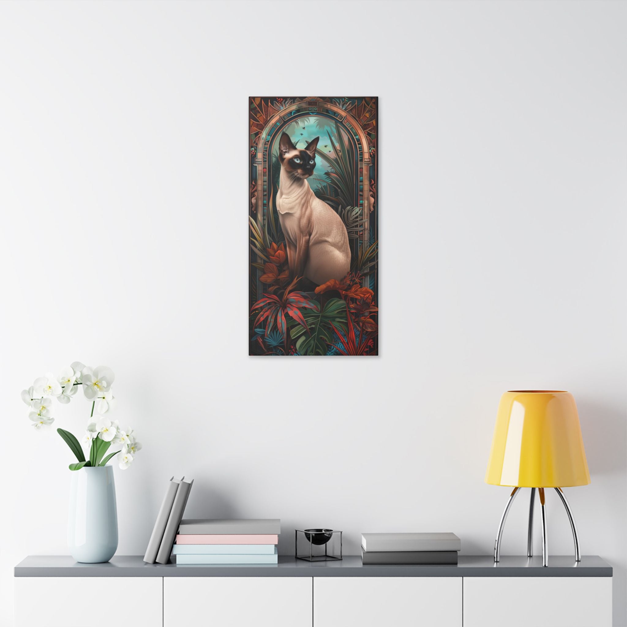 Perched In Paradise Canvas Print