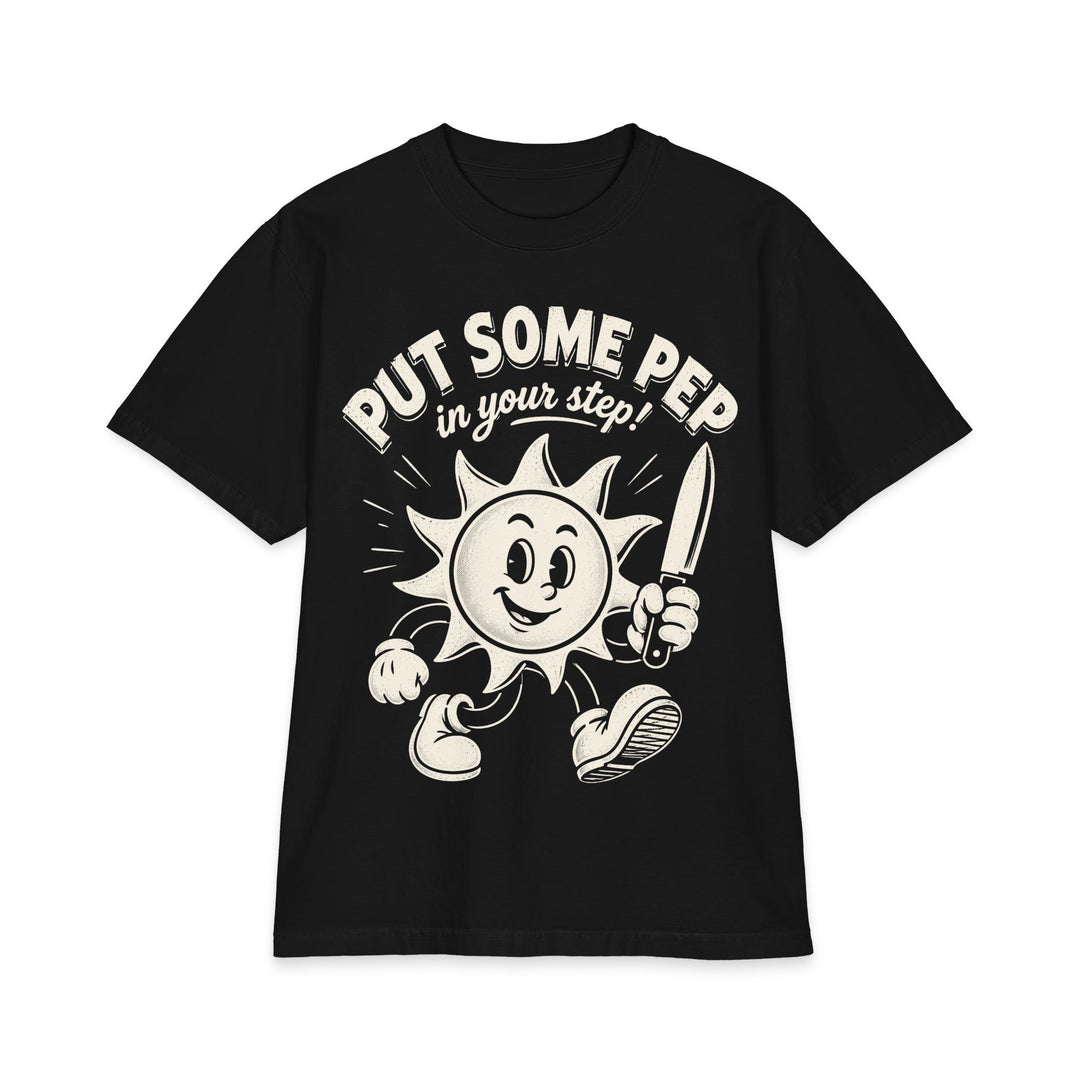 Put Some Pep In Your Step Heavyweight Boxy Fit Halloween Tee