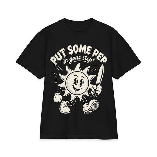 Put Some Pep In Your Step Heavyweight Boxy Fit Halloween Tee