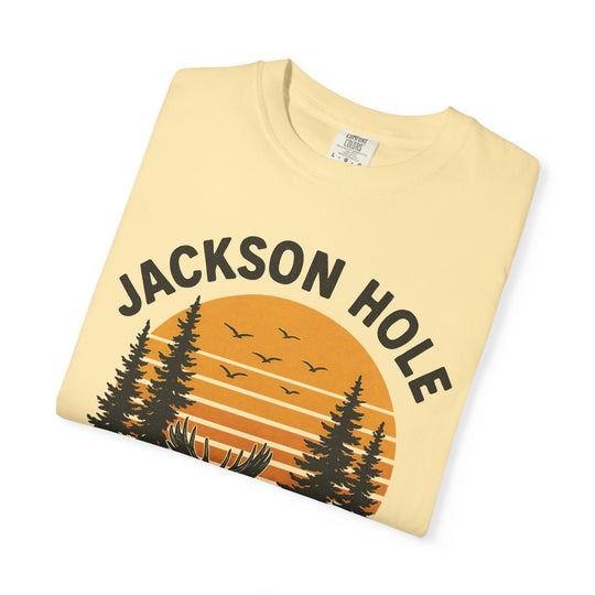 JACKSON HOLE WYOMING DEERS Mens WUNDERLAND Short Sleeve Tee