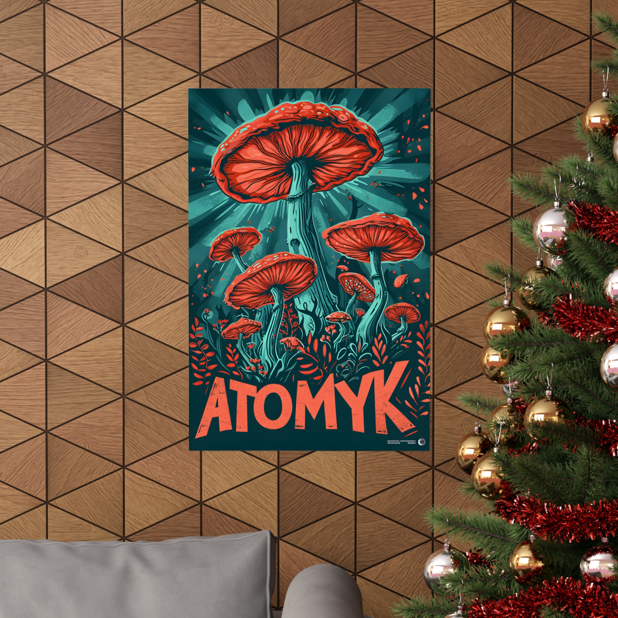 Shroomin Atomyk POP Premium Matte Vertical Poster