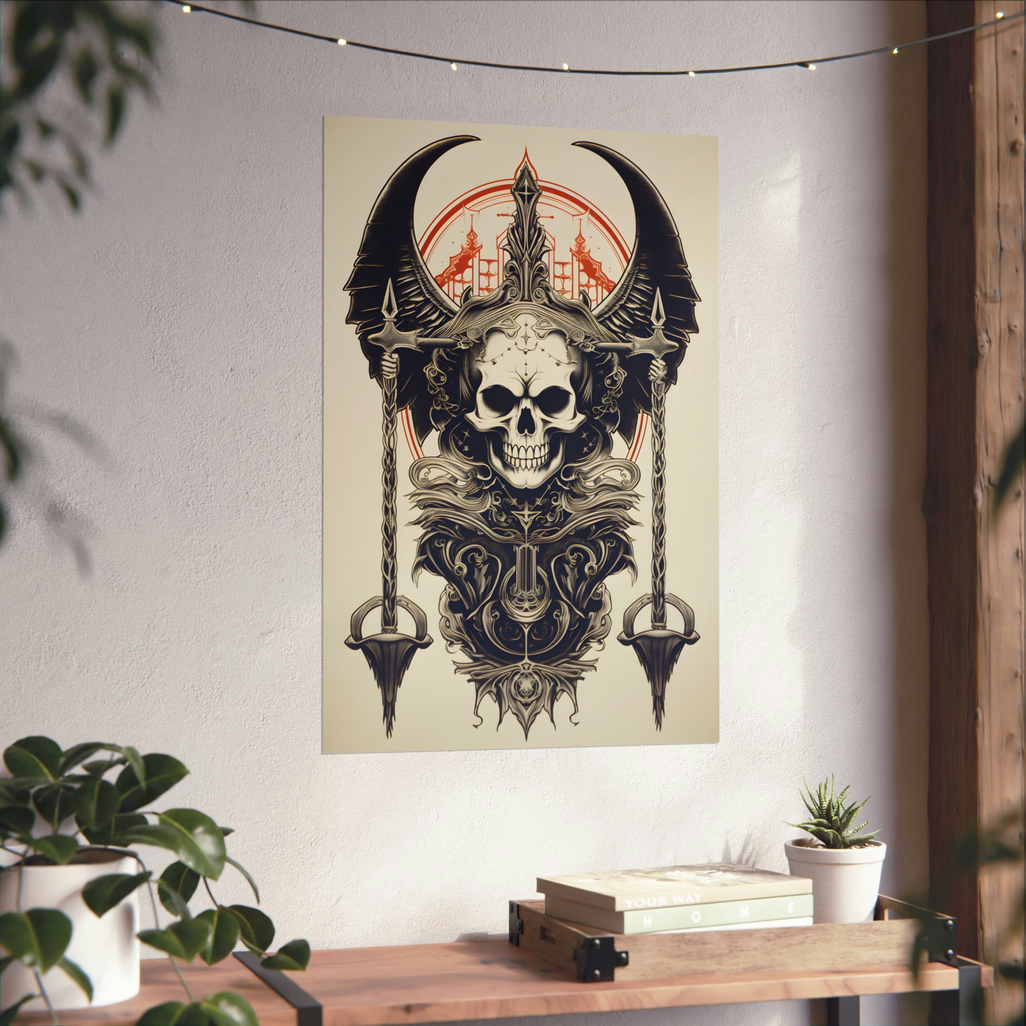 Muerte Pendulum Premium Matte Vertical Poster