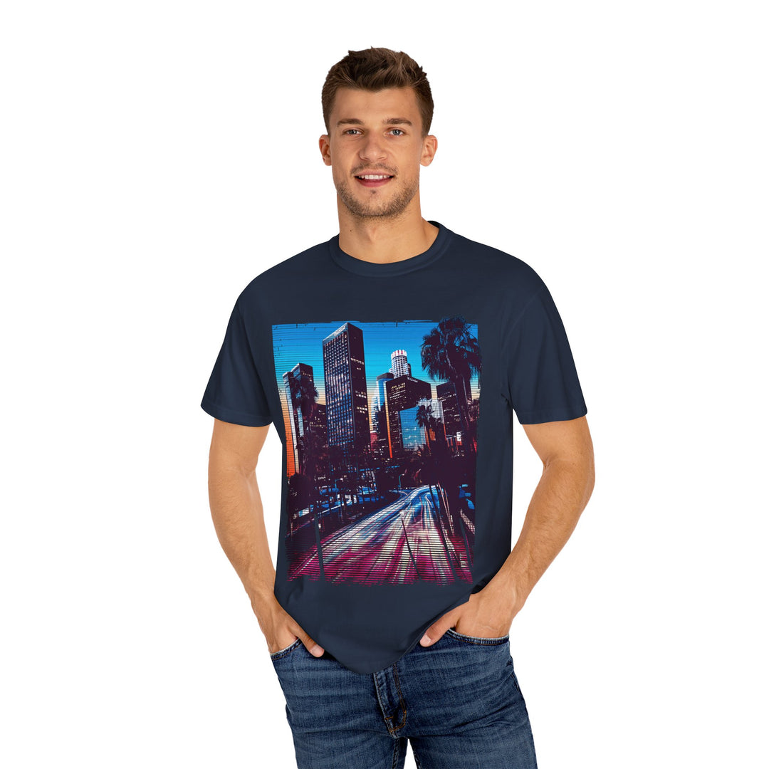 L.A. TIMELAPSE Mens WUNDERLAND Short Sleeve Tee