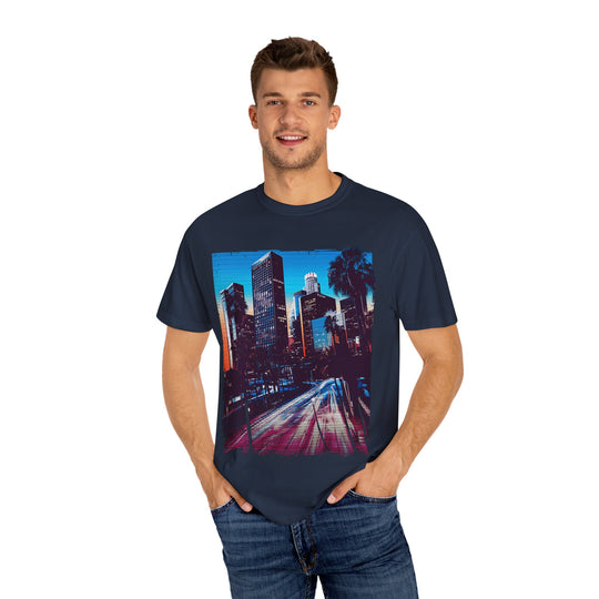 L.A. TIMELAPSE Mens WUNDERLAND Short Sleeve Tee