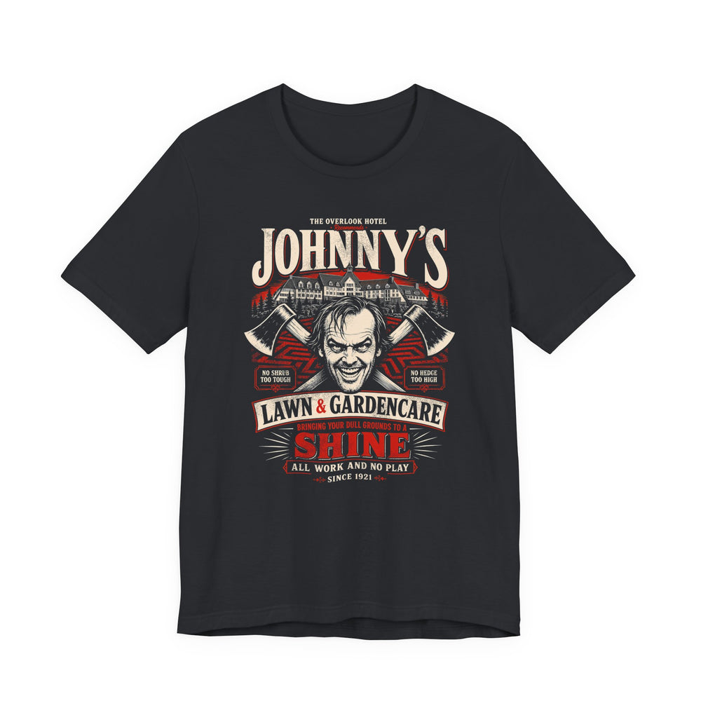 Johnny's Lawn & Gardencare Horror Men's Halloween Classic Fit Tee