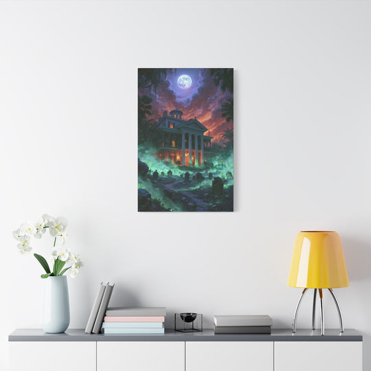 Southern Haunting Canvas Wall Art