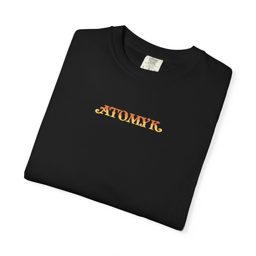 Atomic Wonderland Mushroom Cloud in Fantasy Land Mens ATOMYK Short Sleeve Tee