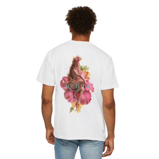 BEAUTY IN BLOOM Mens AQUA VIDA Short Sleeve Tee