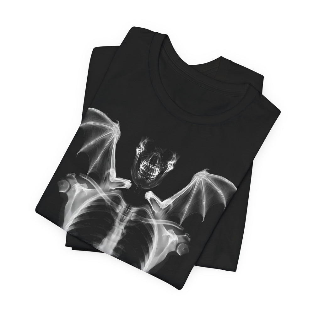 Bat Skeleton X Ray Men's Halloween Classic Fit Tee