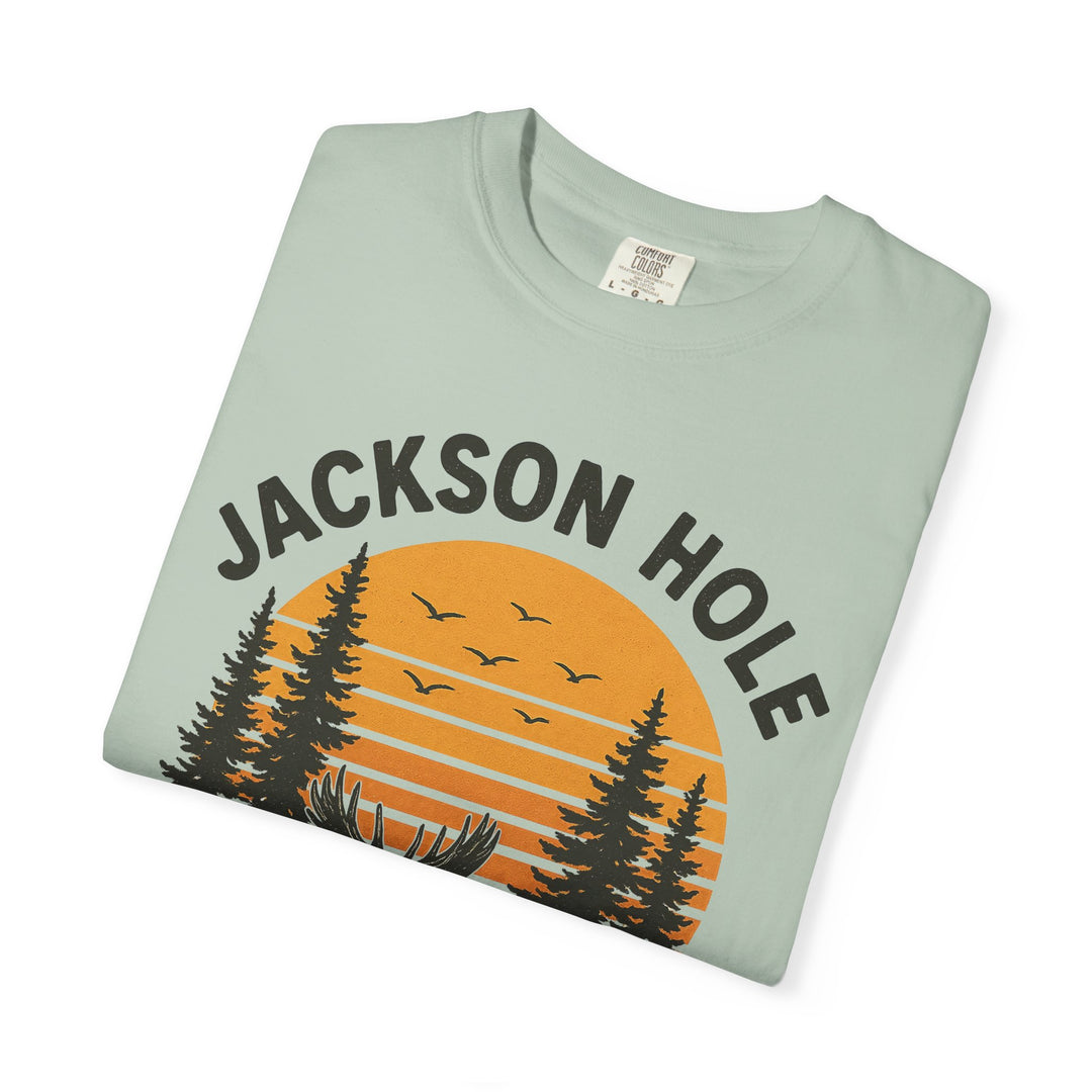 JACKSON HOLE WYOMING DEERS Mens WUNDERLAND Short Sleeve Tee