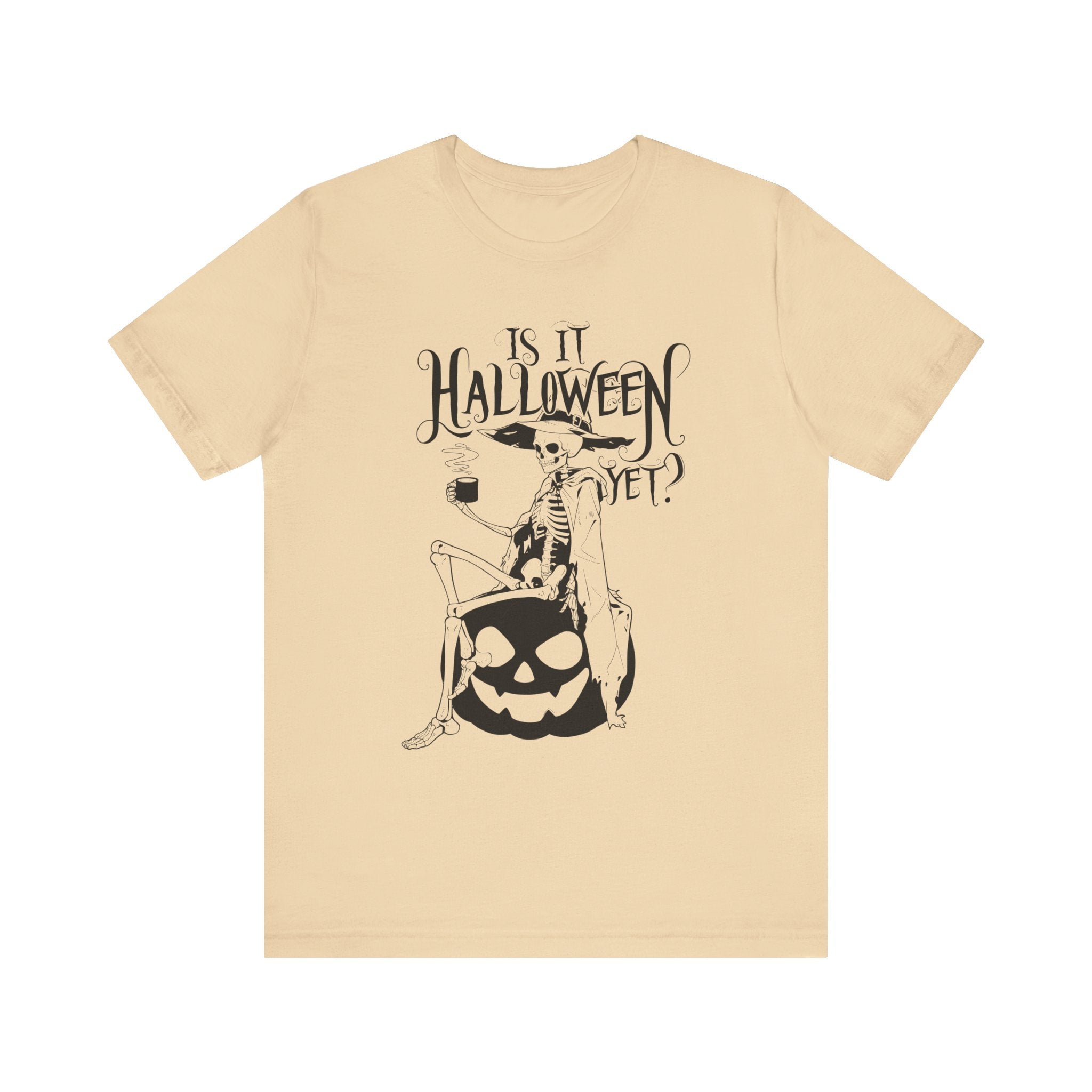 Is It Halloween Yet Witch Pumpkin Womens Halloween Booteek Jersey Short Sleeve Tee