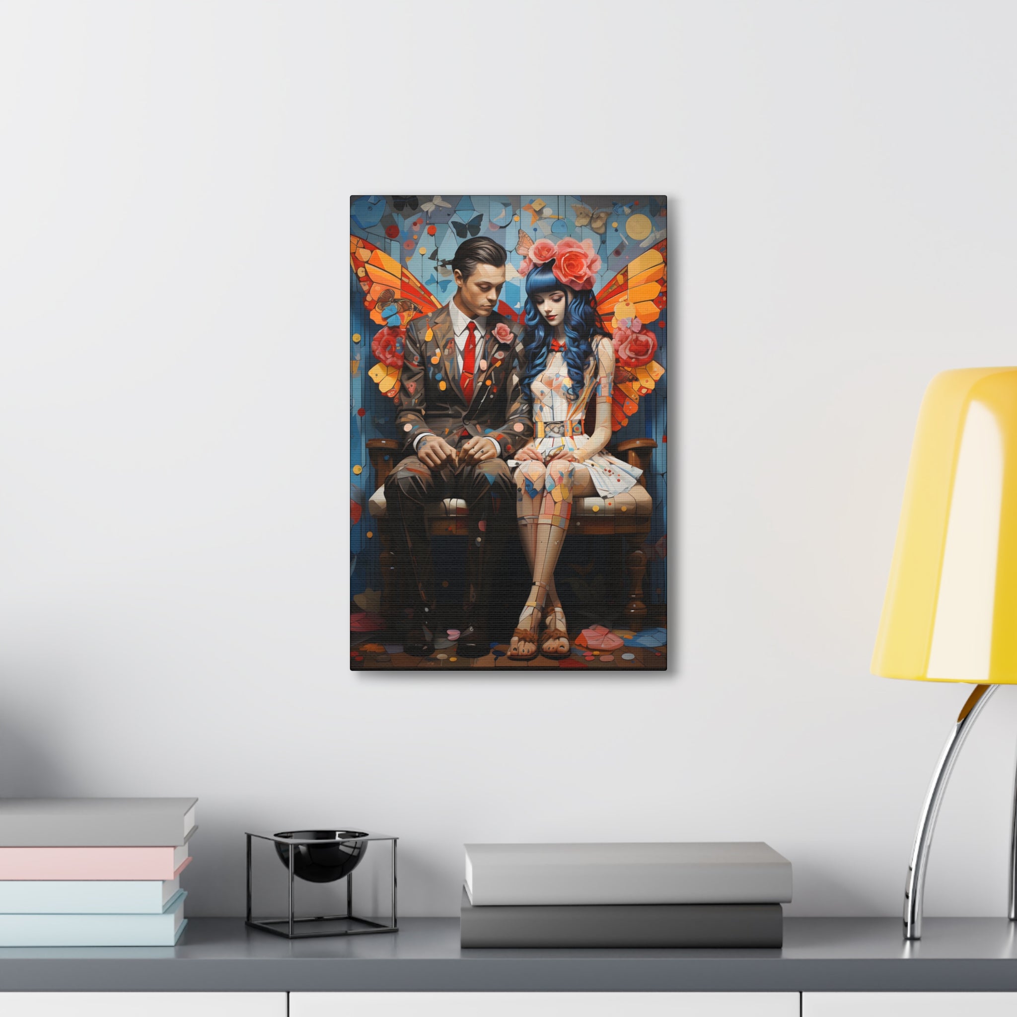 Shivers and Butterflies Canvas Print