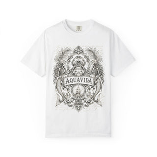 Diving To The Deep Mens AQUA VIDA Short Sleeve Tee