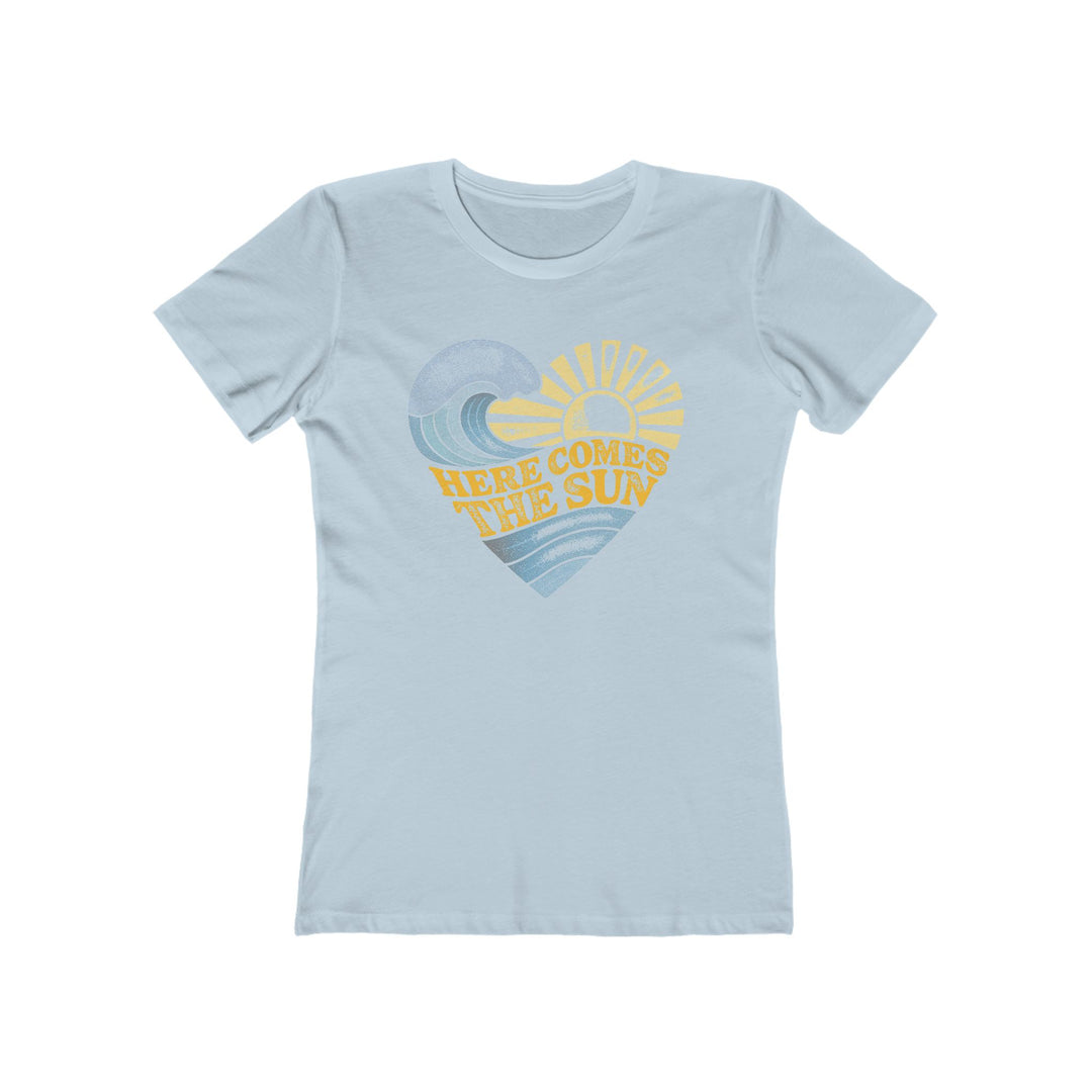 Here Comes The Sun Surf Heart Womens L&