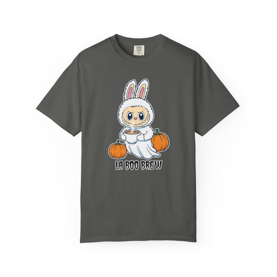 La Boo Brew Womens WUNDERLAND Backyard Dept Halloween Booteek Short Sleeve Tee