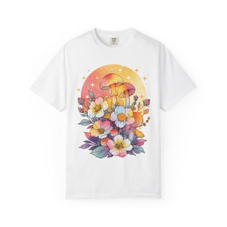 Floral Sunrise Womens L'Atomique Relaxed Fit Comfort Colors Graphic Tee