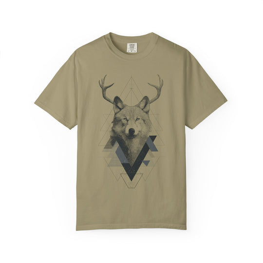 Geo Wolf Mens WUNDERLAND Vibes Short Sleeve Tee
