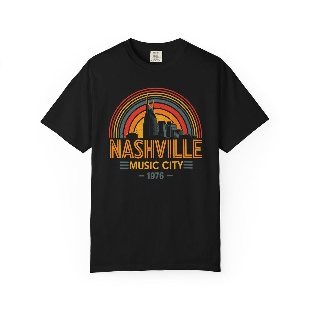 Nashville 1976 Vintage Mens WUNDERLAND Heritage  Short Sleeve Tee