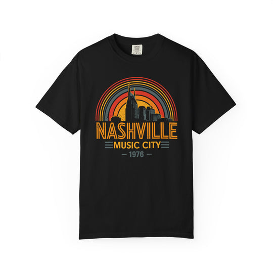 Nashville 1976 Vintage Mens WUNDERLAND Heritage  Short Sleeve Tee