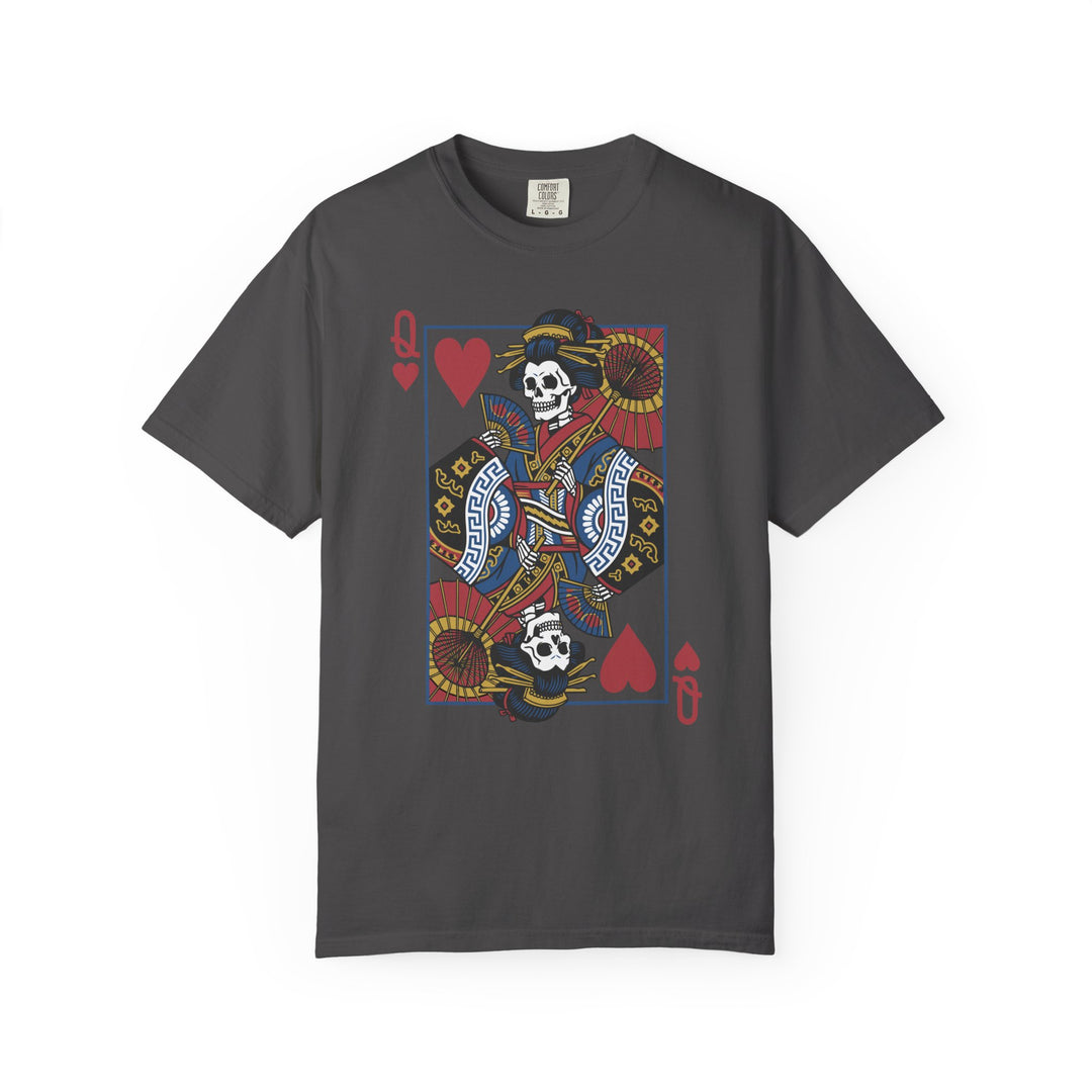 Geisha Queen Of Hearts Mens ATOMYK Short Sleeve Tee