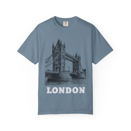 LONDON TOWER BRIDGE VINTAGE Mens WUNDERLAND Heritage Short Sleeve Tee