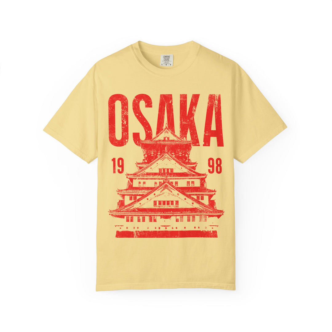 Osaka Castle Vintage 1998 Japan Mens WUNDERLAND Heritage Short Sleeve Tee