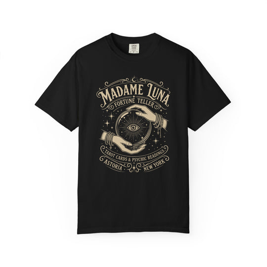 Fortune Teller "Madame Luna" Crystal Ball Womens WUNDERLAND Halloween Booteek Short Sleeve Tee