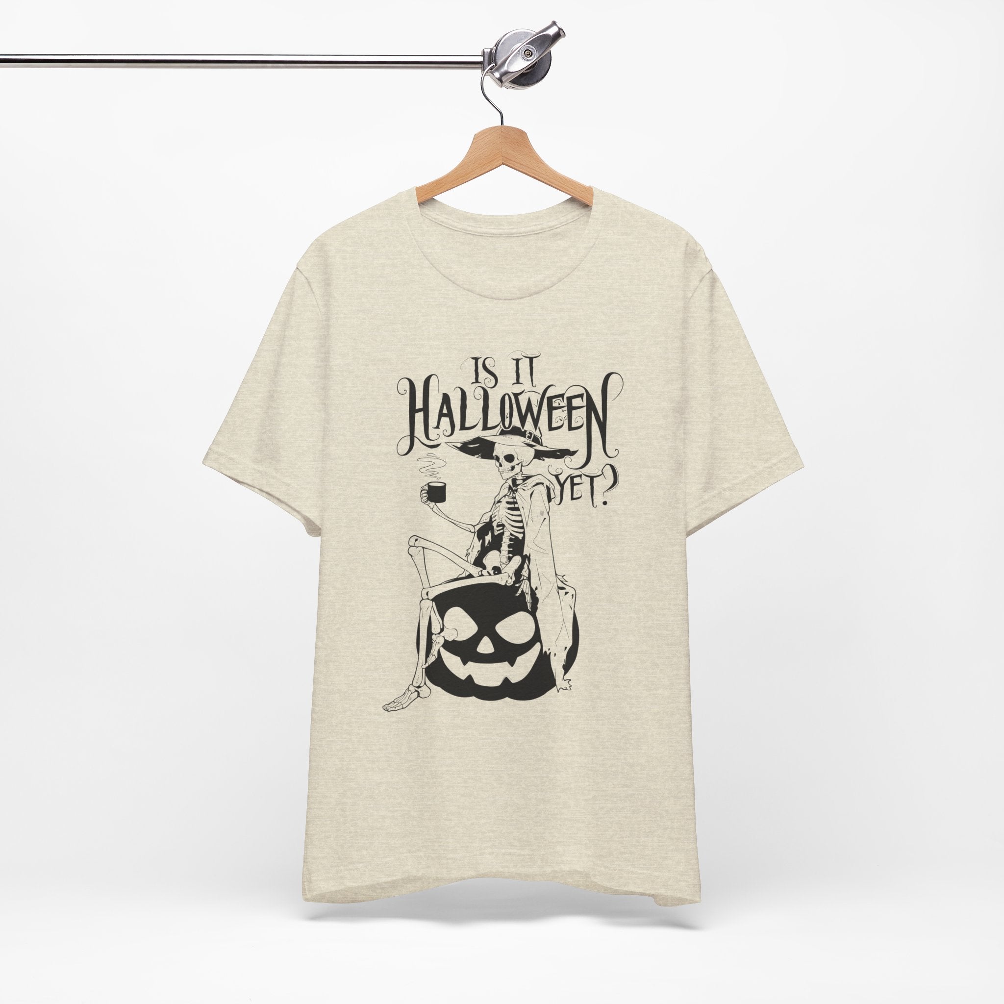 Is It Halloween Yet Witch Pumpkin Womens Halloween Booteek Jersey Short Sleeve Tee