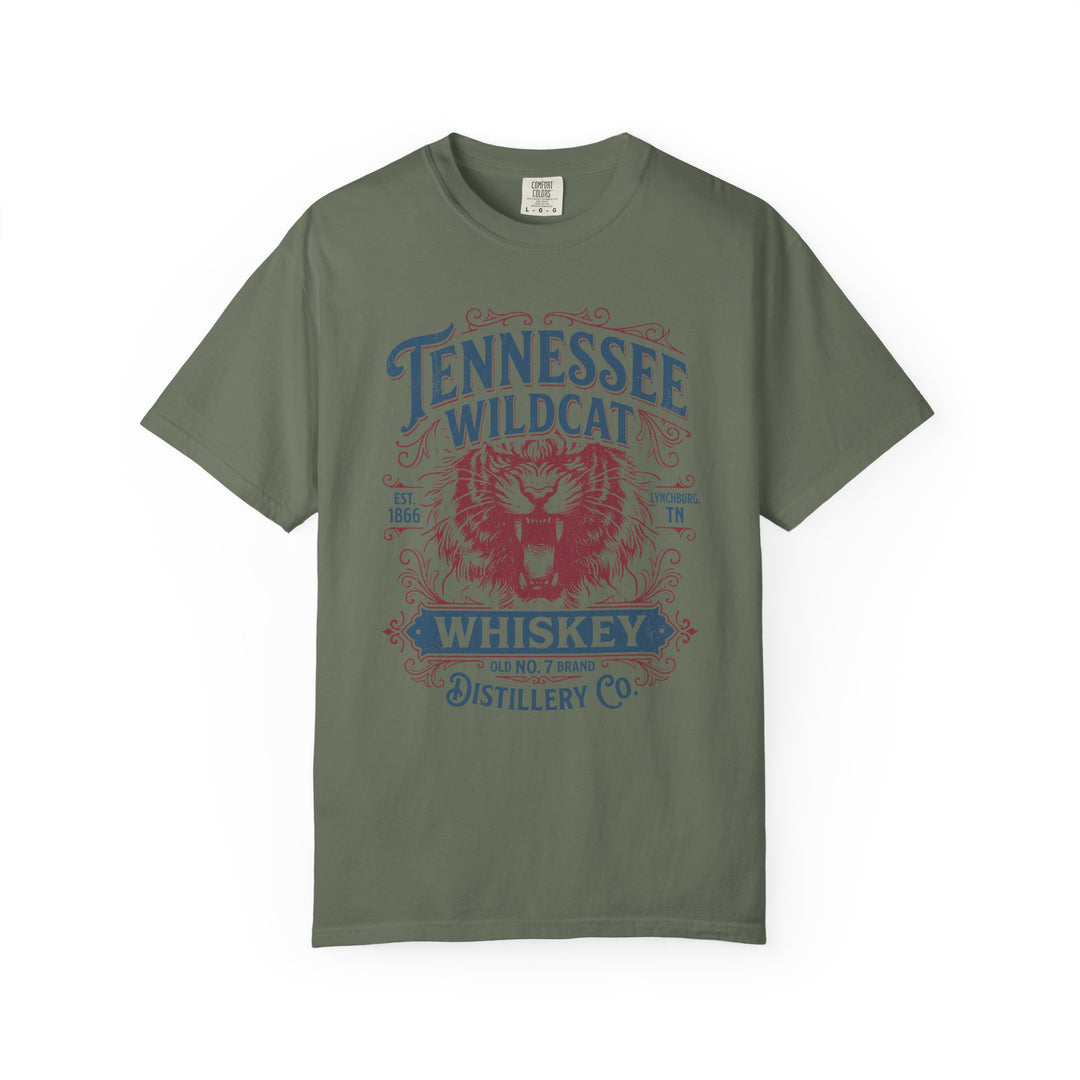Tennessee Wildcat Whiskey Mens WUNDERLAND Heritage Short Sleeve Tee