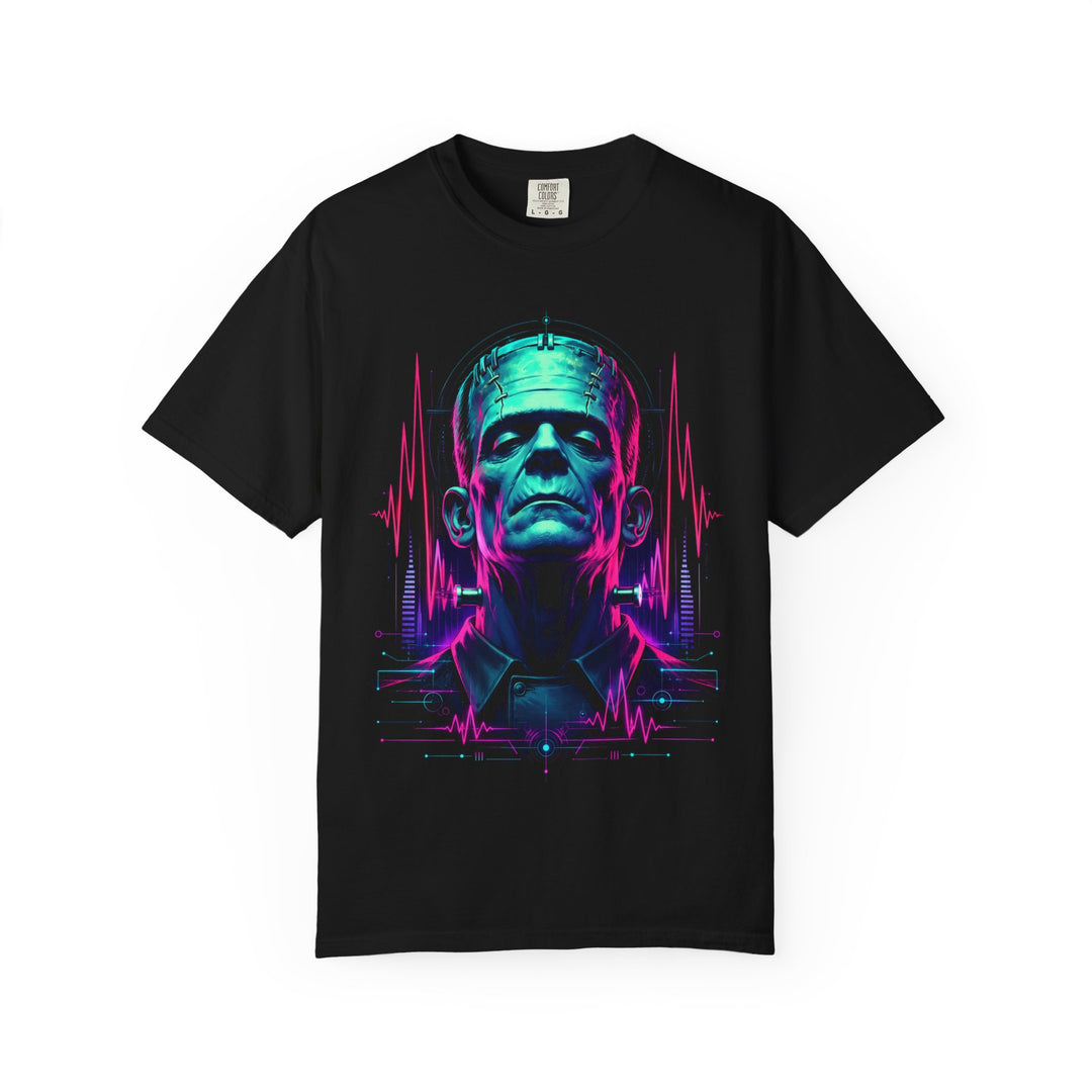 Frankenstein Retro Vaperwave Mens WUNDERLAND Halloween Booteek Short Sleeve Tee