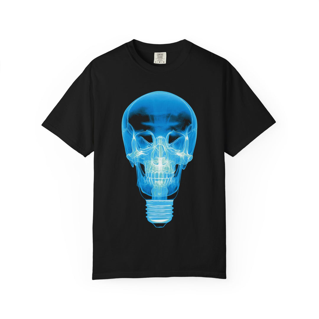 Illuminate Skull Lightbulb Mens ATOMYK Short Sleeve Tee