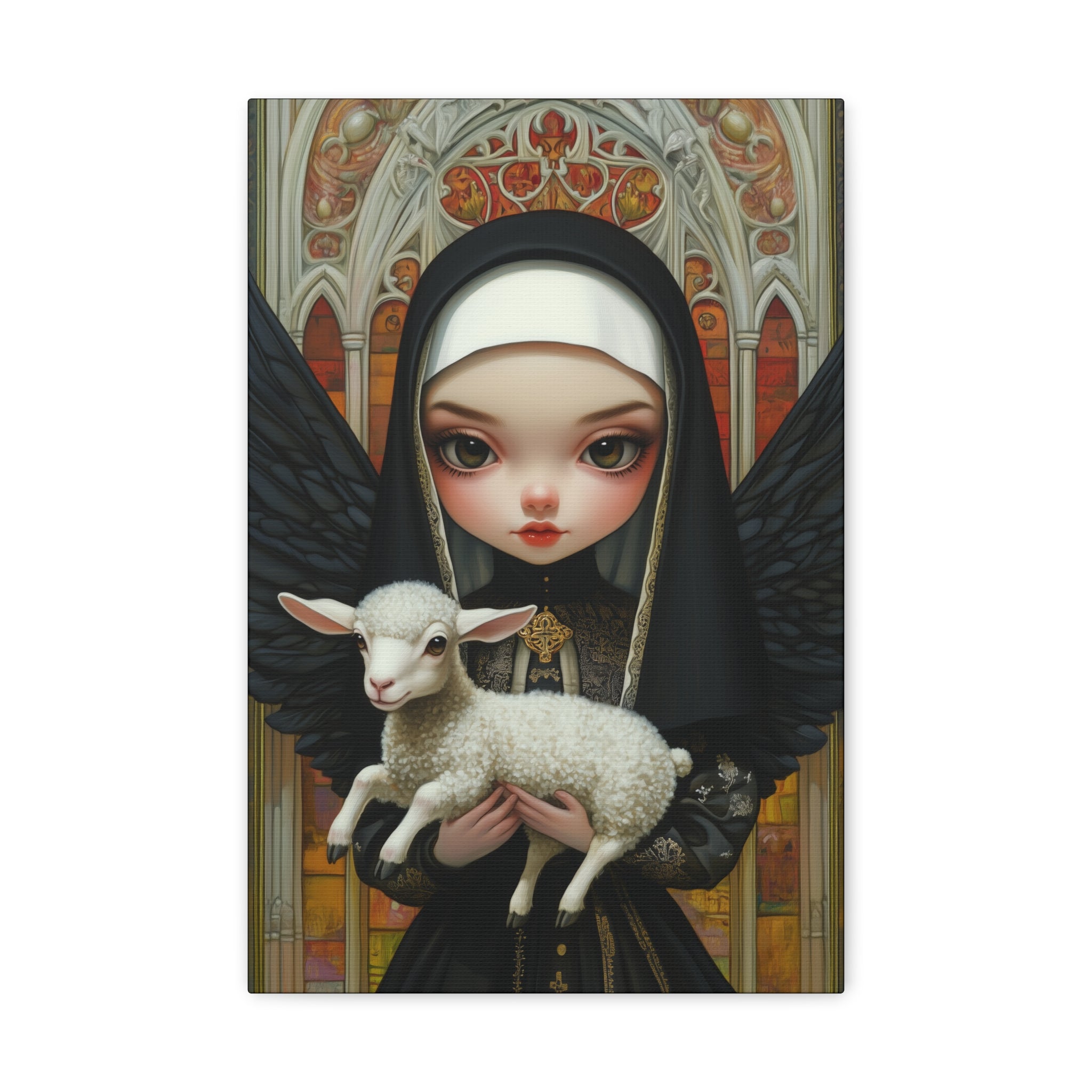 The Little Lamb Canvas Print