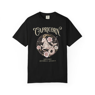 Capricorn Womens L'Atomique Relaxed Fit Comfort Colors Graphic Tee