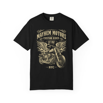 Mayhem Motors Mens WUNDERLAND Short Sleeve Tee