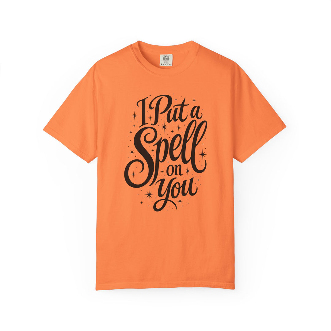 I Put A Spell On You Womens WUNDERLAND Halloween Booteek Short Sleeve Tee