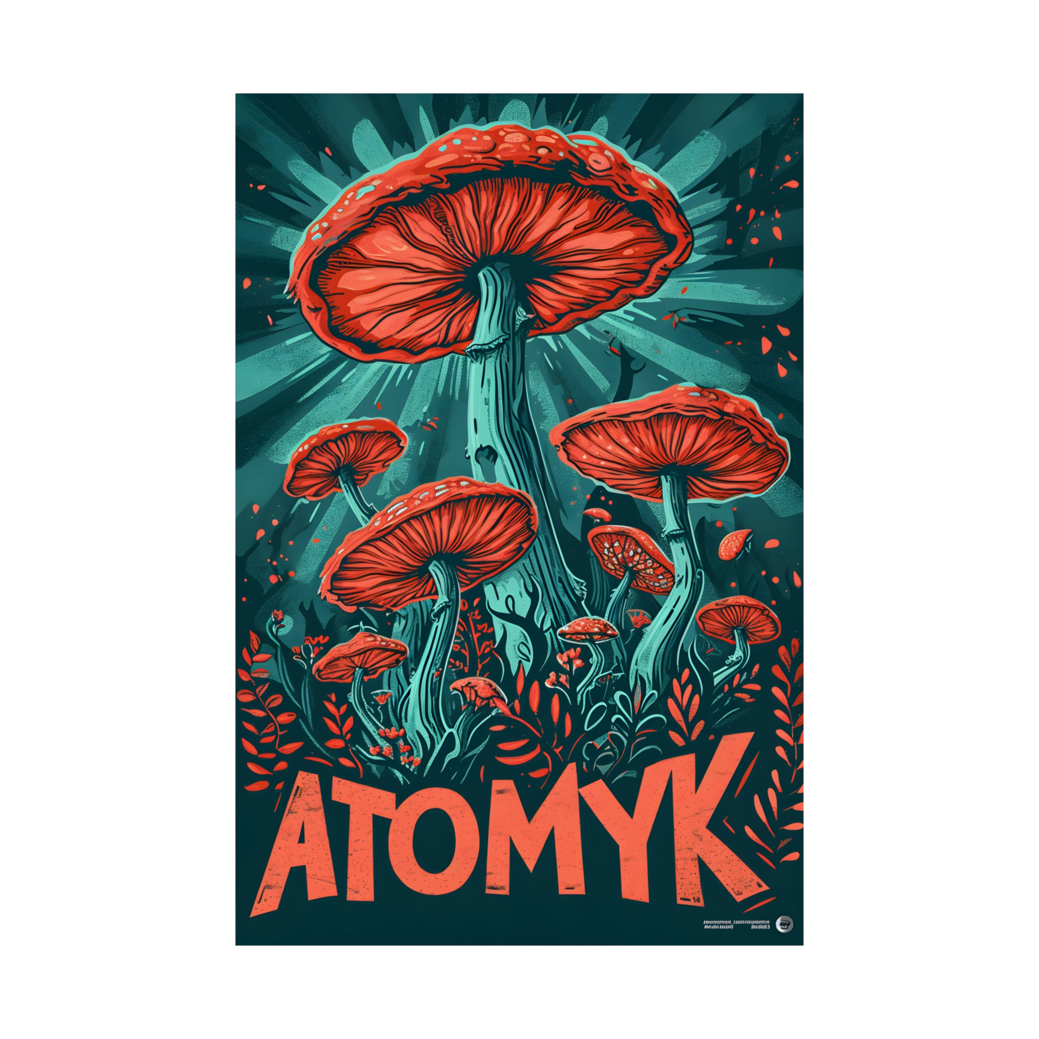 Shroomin Atomyk POP Premium Matte Vertical Poster