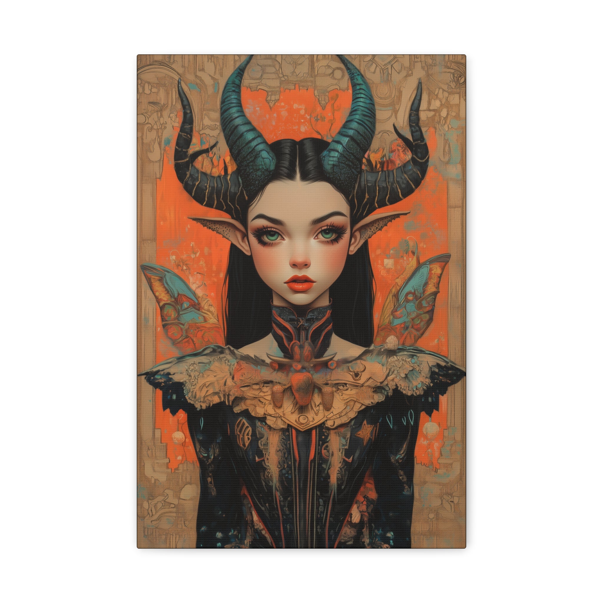 Saturnine Canvas Print