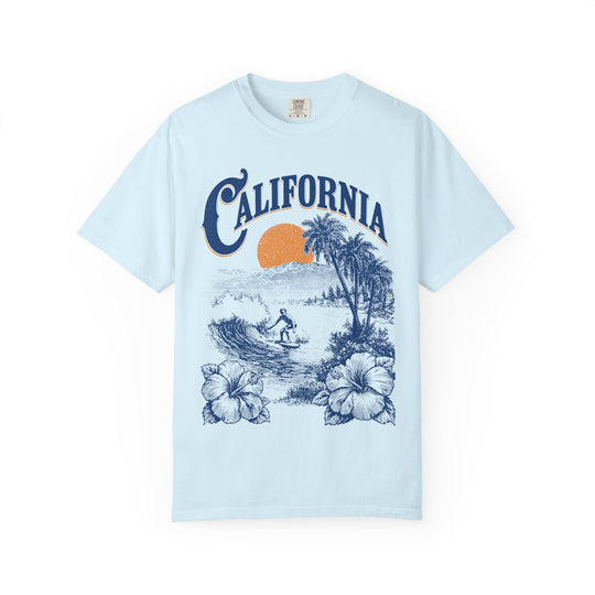 California Surf Vintage Mens WUNDERLAND Heritage Short Sleeve Tee