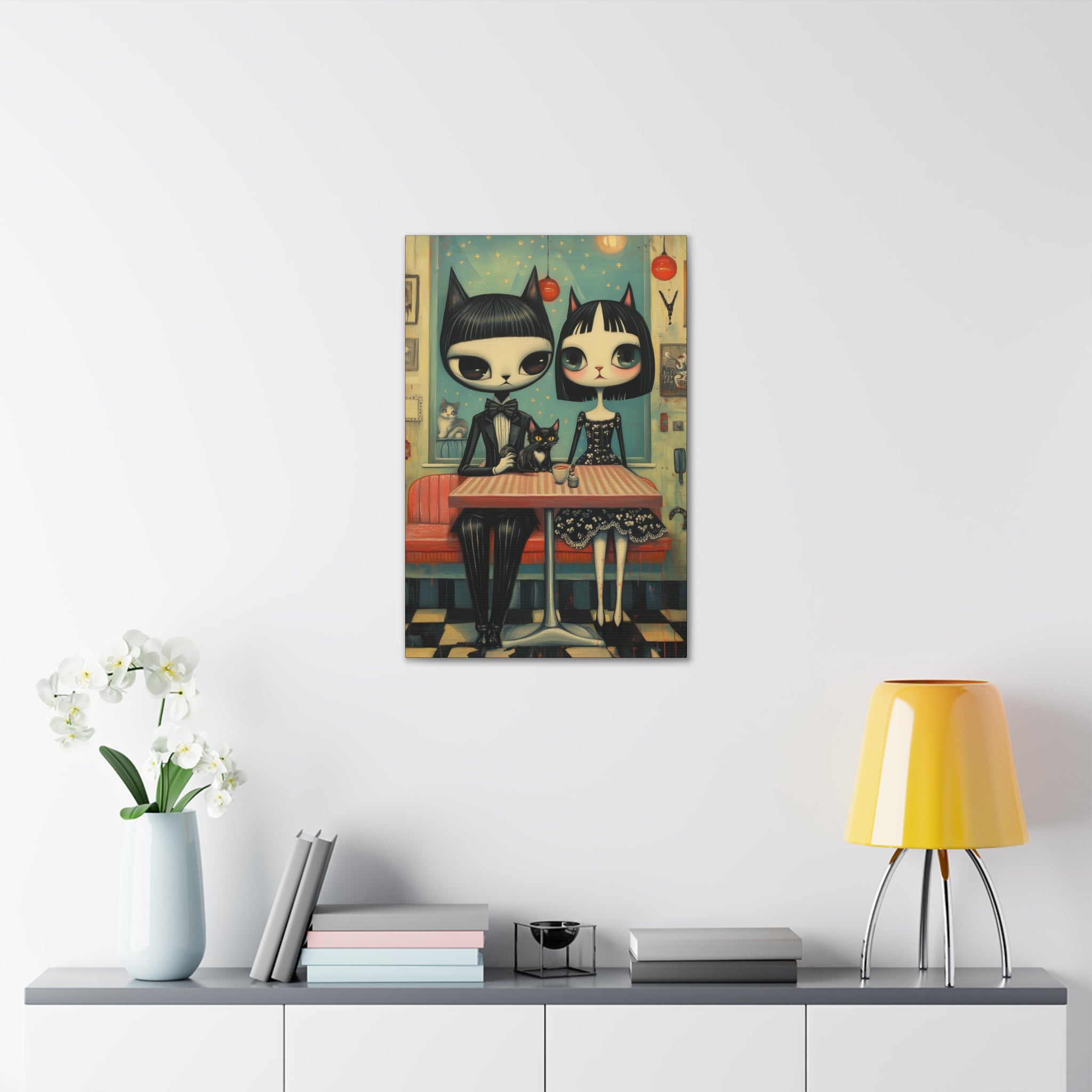 The Nite Diner Canvas Print