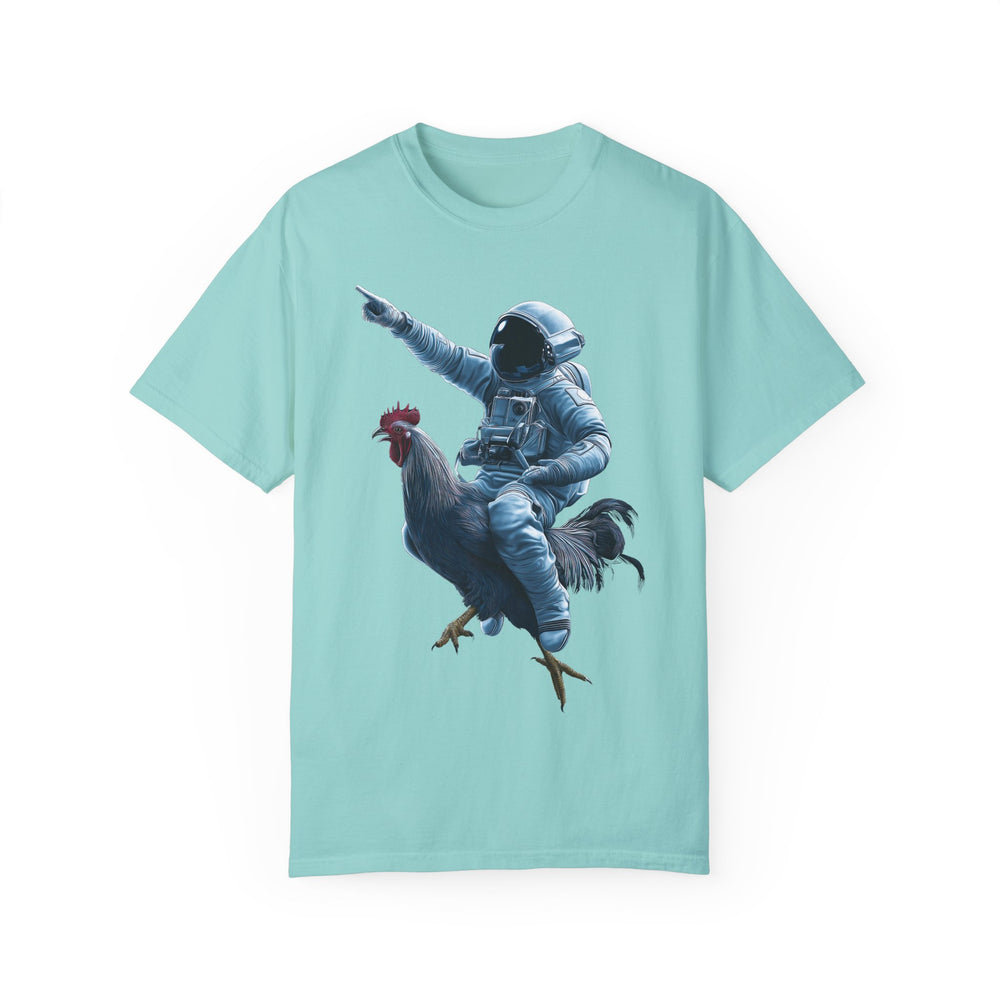 Chicken Run Astronaut Mens WUNDERLAND Short Sleeve Tee