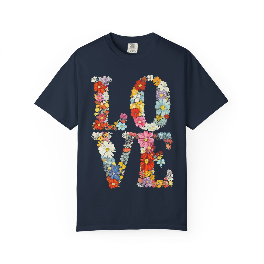 Floral LOVE Letters Womens L&