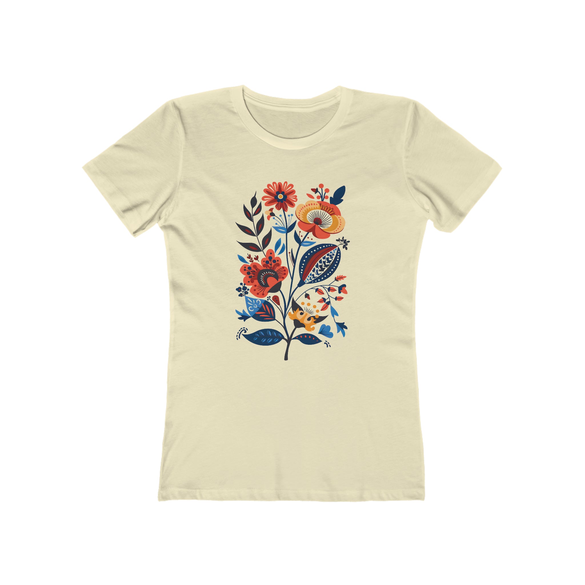 Folklore Floral Womens L'Atomique Graphic Tee